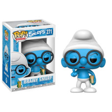 Фигурка Funko Pop Smurfs - Brainy / Фанко Поп Смурфики