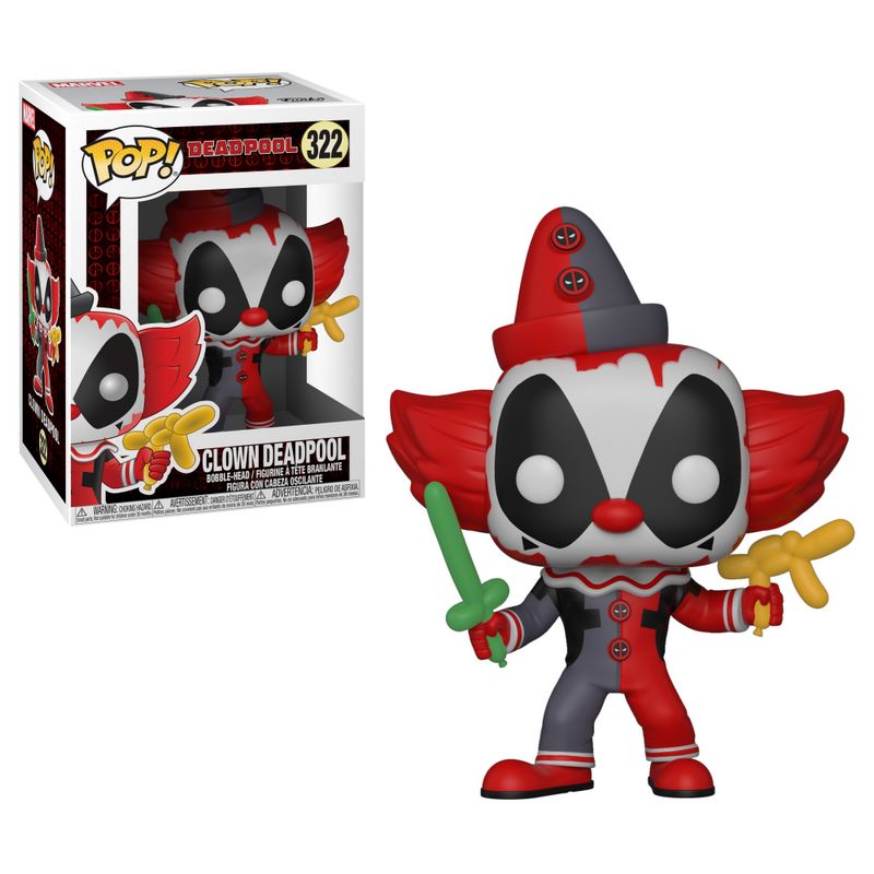 Фигурка Funko Pop Deadpool (Clown) / Фанко Поп Дэдпул
