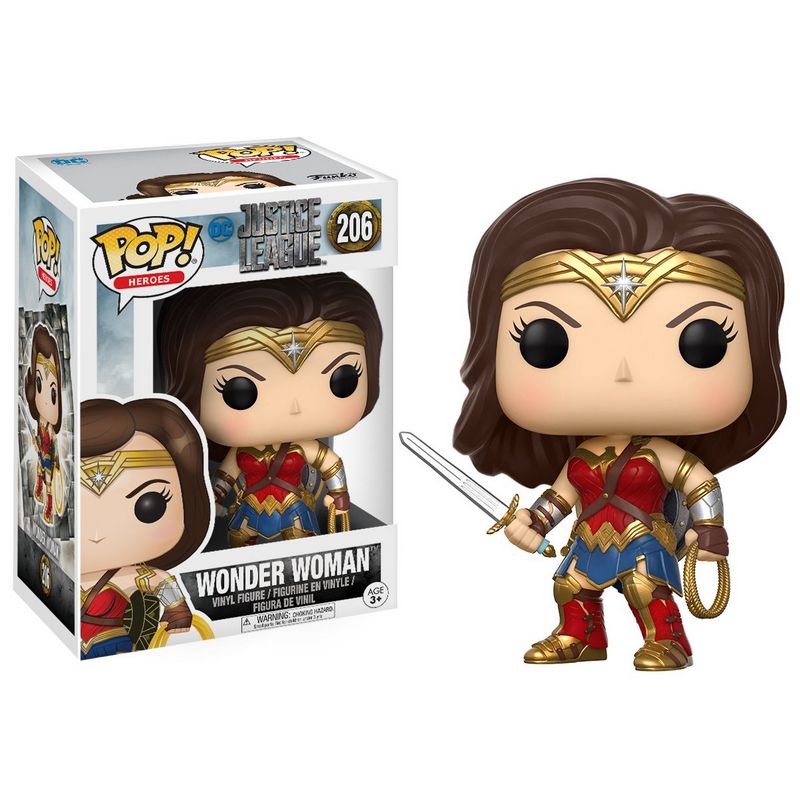 Фігурка Funko Pop Justice League - Wonder Woman / Фанко Поп Ліга справедливості - Чудо-жінка