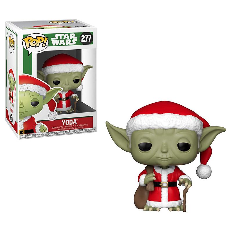 Фигурка Funko Pop Star Wars Holiday - Yoda / Фанко Поп Звёздные войны - Йода