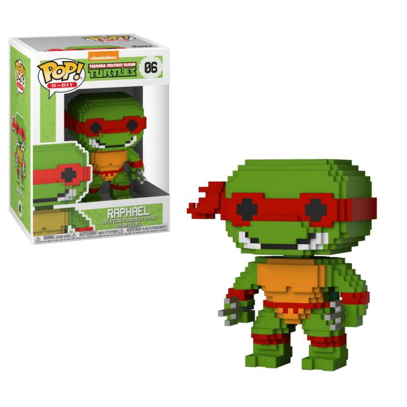 Фигурка Funko Pop 8-Bit TMNT - Raphael / Фанко Поп Черепашки-ниндзя - Рафаэль