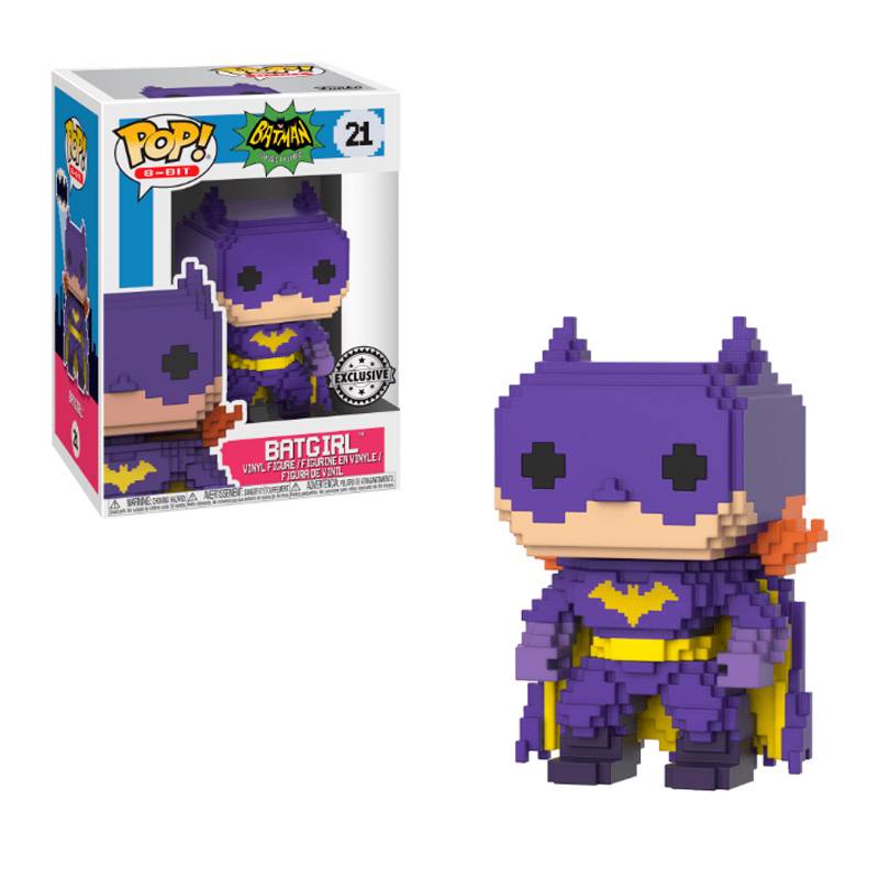 Фигурка Funko Pop 8-Bit Batman 1966 - Batgirl / Фанко Поп Бэтгёрл