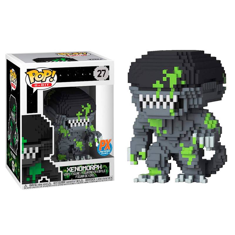 Фигурка Funko Pop 8-Bit Alien - Xenomorph #27 / Фанко Поп Чужой - Ксеноморф