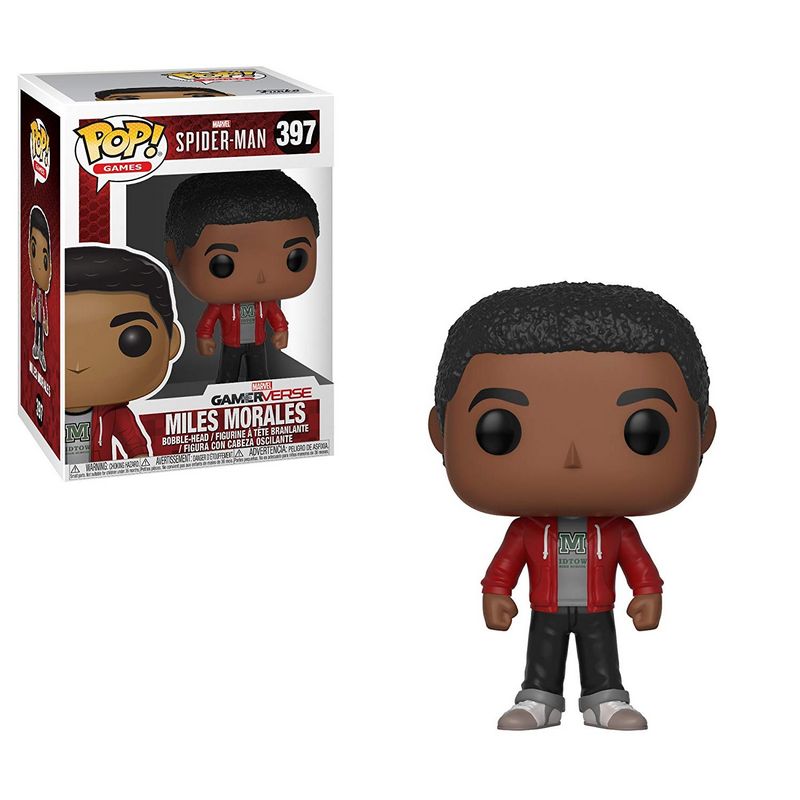 Фігурка Funko Pop Spider-Man Game - Miles Morales / Фанко Поп Людина-павук - Майлз Моралес