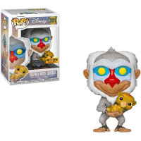 Funko Pop Lion King - Rafiki with Simba #38755