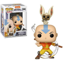 Фигурка Funko Pop Avatar The Last Airbender - Aang with Momo NOMINT / Фанко Поп Аватар Легенда об Аанге и Момо