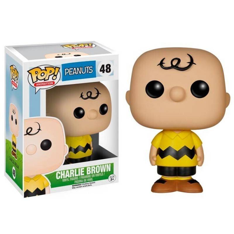 Фигурка Funko Pop Peanuts - Charlie Brown / Фанко Поп Мелочь пузатая - Чарли Браун