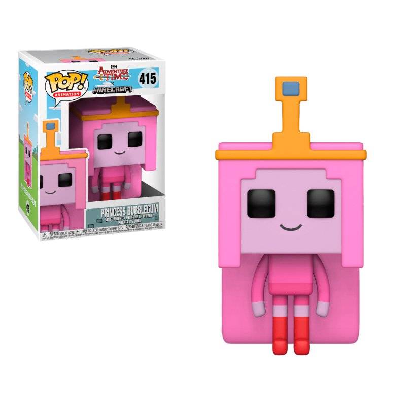 Фігурка Funko Pop Adventure Time Minecraft - Princess Bubblegum / Фанко Поп Час пригод (Майнкрафт) - Принцеса Жуйка