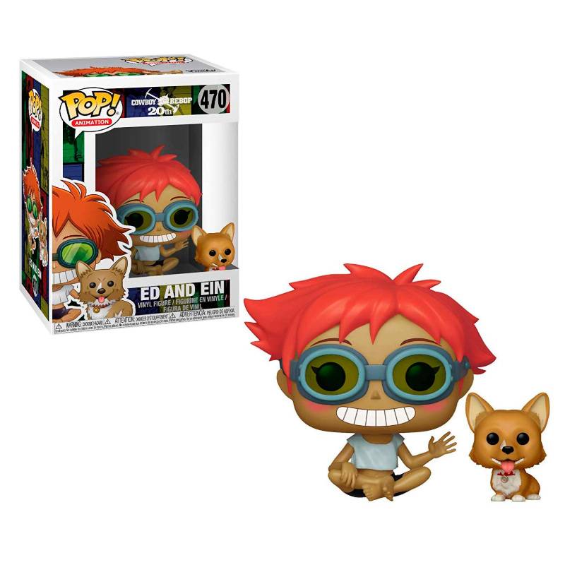 Фигурка Funko Pop Cowboy Bebop - Ed and Ein / Фанко Поп Ковбой Бибоп - Эдвард и Эйн