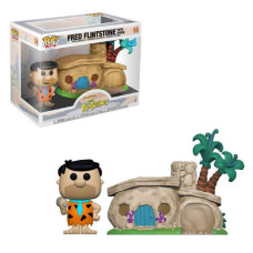 Фигурка Funko Pop Flintstones - Fred with House Town / Фанко Поп Флинтстоуны - Фред