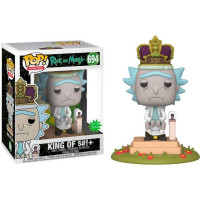 Фігурка Funko Pop Rick and Morty - King of $#!+ Deluxe / Фанко Поп Рік та Морті