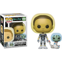 Фігурка Funko Pop Rick and Morty (Space Suit with Snake) / Фанко Поп Рік та Морті