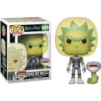 Фігурка Funko Pop Rick and Morty (Space Suit with Snake) #689 / Фанко Поп Рік та Морті