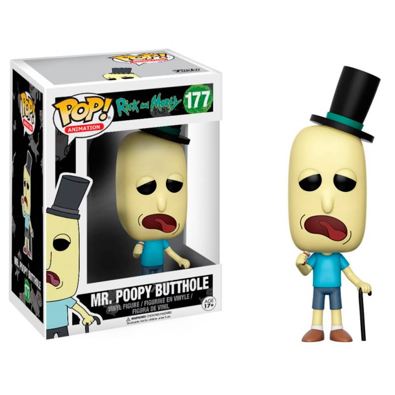 Фигурка Funko Pop Rick and Morty - Mr Poopy Butthole / Фанко Поп Рик и Морти - Мистер Пупи
