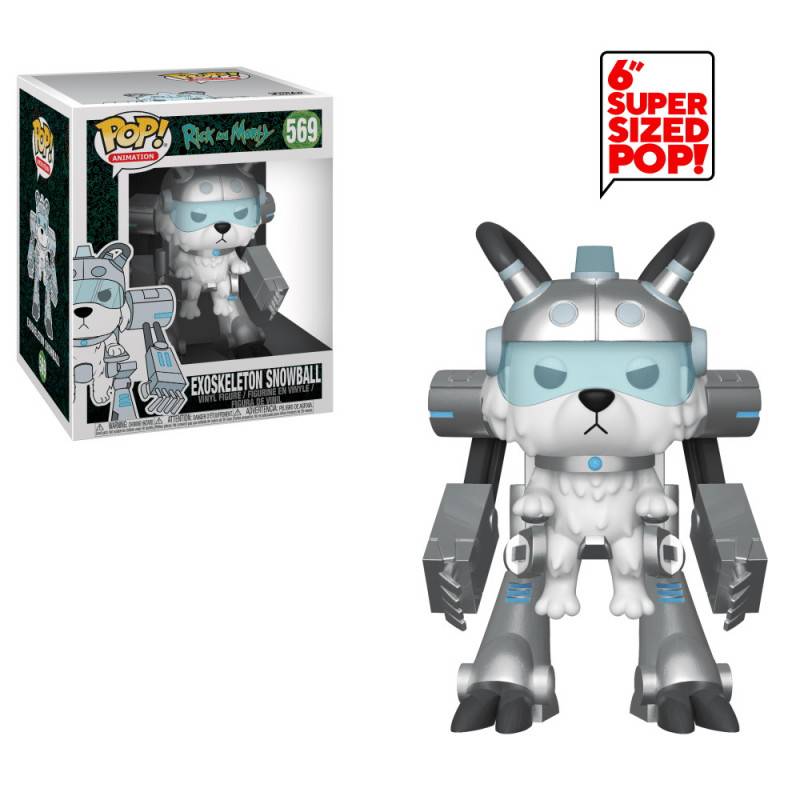 Фигурка Funko Pop Rick and Morty - Exoskeleton Snowball 6" / Фанко Поп Рик и Морти - Снежок