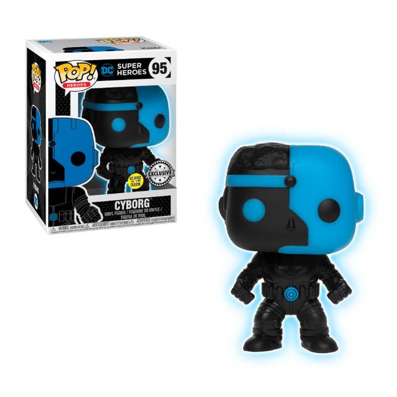 Фігурка Funko Pop DC Silhouette - Cyborg / Фанко Поп Кіборг