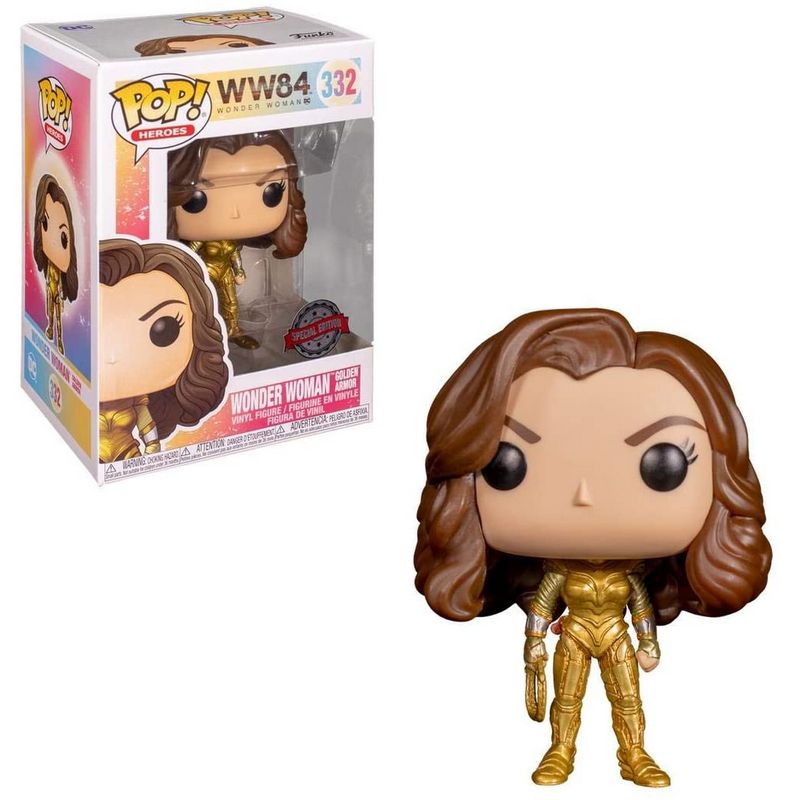 Фигурка Funko Pop WW84 - Wonder Woman Golden Armor #332 / Фанко Поп Чудо-женщина 1984