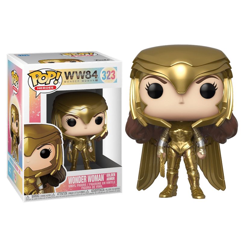 Фігурка Funko Pop WW84 - Wonder Woman Golden Armor #323 / Фанко Поп Чудо-жінка 1984