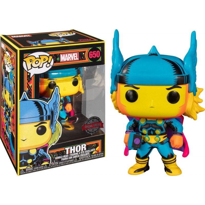 Фигурка Funko Pop Black Light Marvel - Thor / Фанко Поп Тор