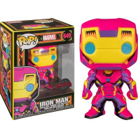 Фигурка Funko Pop Black Light Marvel - Iron Man / Фанко Поп Железный человек