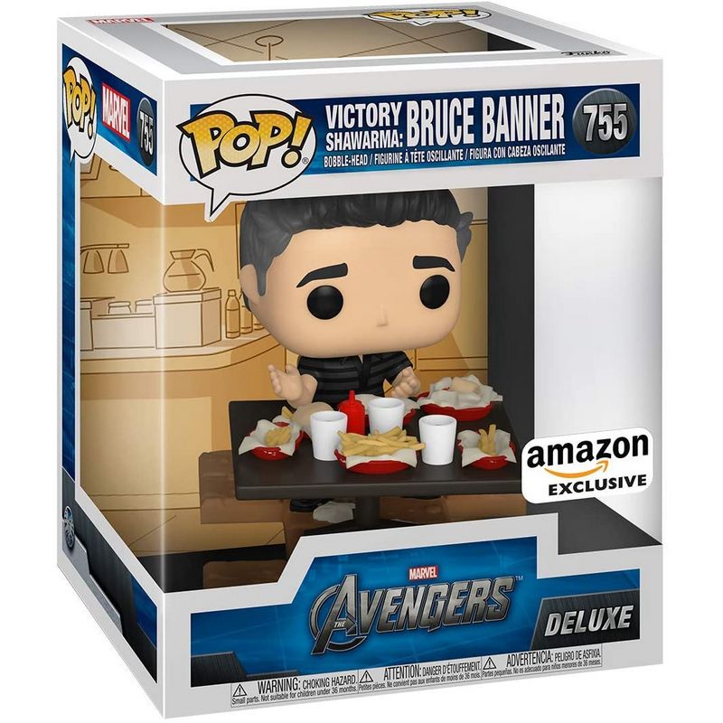 Фигурка Funko Pop Avengers Victory Shawarma - Bruce Banner Deluxe / Фанко Поп Мстители - Брюс Беннер