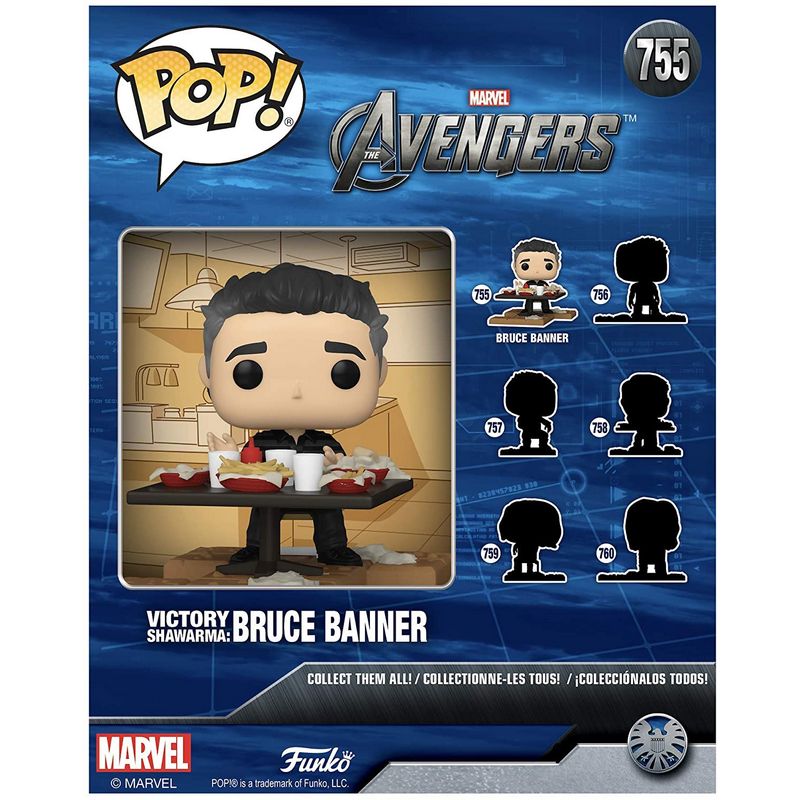 Фигурка Funko Pop Avengers Victory Shawarma - Bruce Banner Deluxe / Фанко Поп Мстители - Брюс Беннер