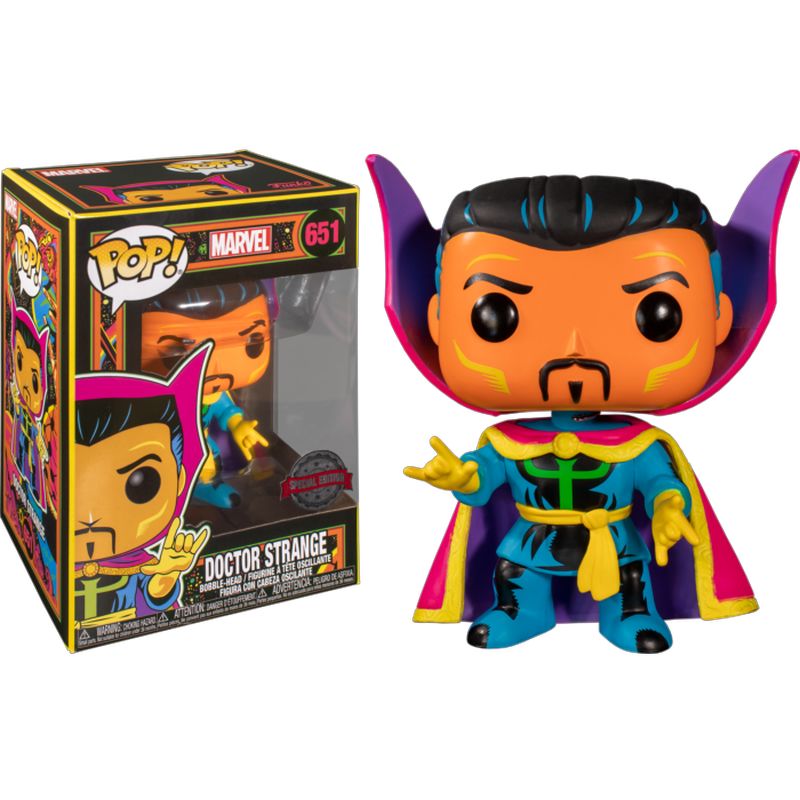 Фигурка Funko Pop Black Light Marvel - Doctor Strange / Фанко Поп Доктор Стрэндж