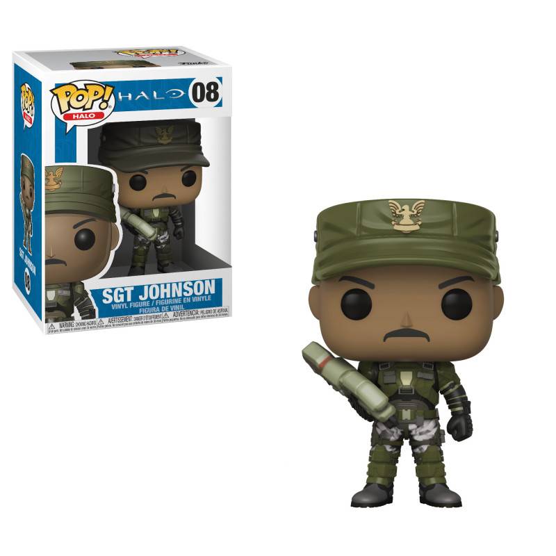 Фигурка Funko Pop Halo - Sgt Johnson / Фанко Поп Хало