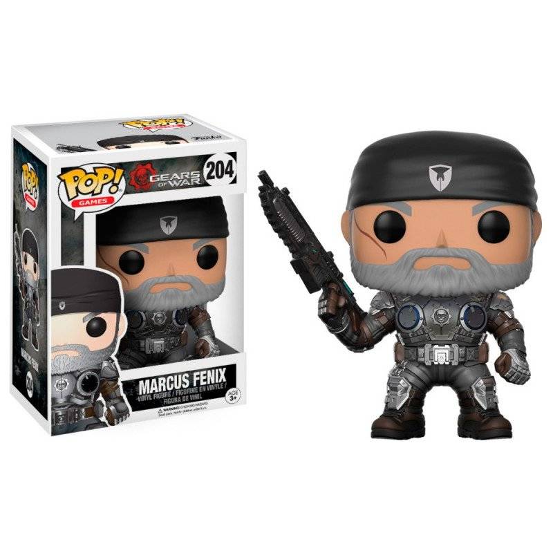 Фігурка Funko Pop Gears of War - Marcus Fenix #204 / Фанко Поп Джірс оф Вар