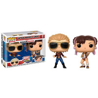 Фігурка Funko Pop Marvel vs Capcom - Captain Marvel vs Chun-Li / Фанк Поп Капітан Марвел проти Чунь Лі