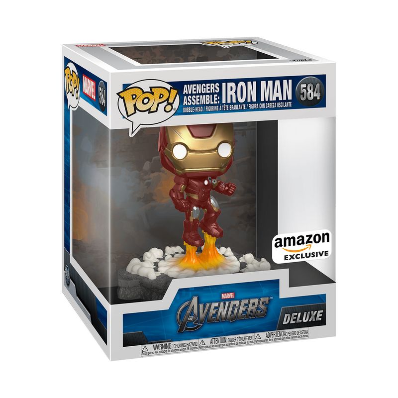 Фигурка Funko Pop Avengers Assemble - Iron Man Deluxe / Фанко Поп Мстители - Железный человек