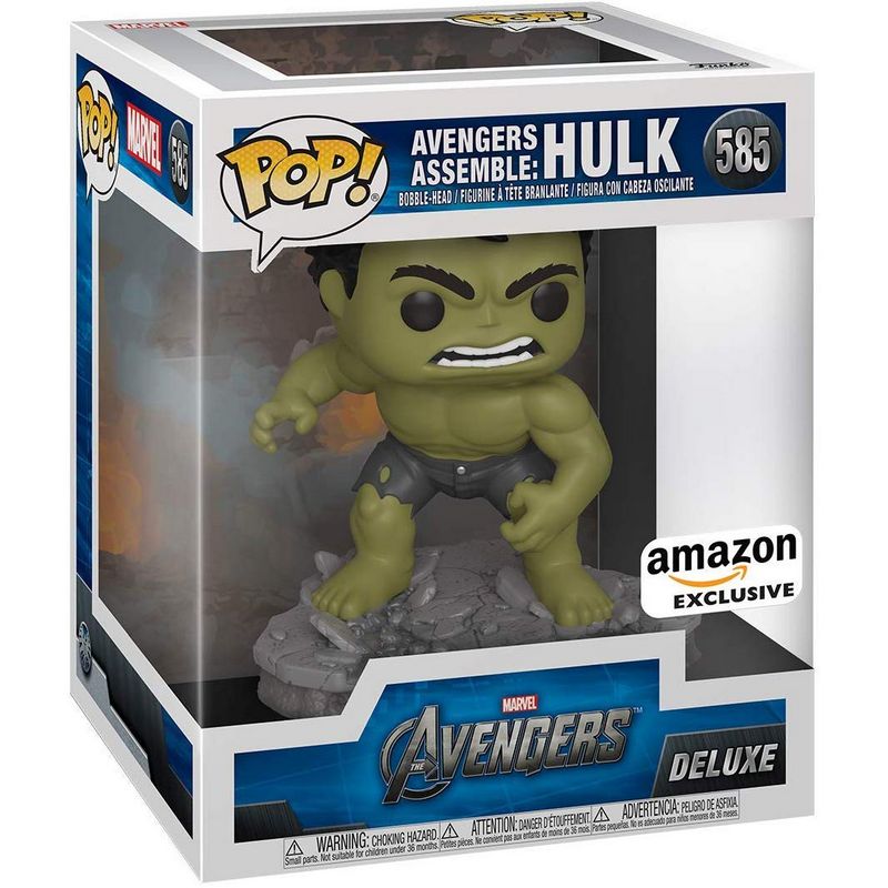 Фігурка Funko Pop Avengers Assemble - Hulk Deluxe / Фанко Поп Месники - Халк