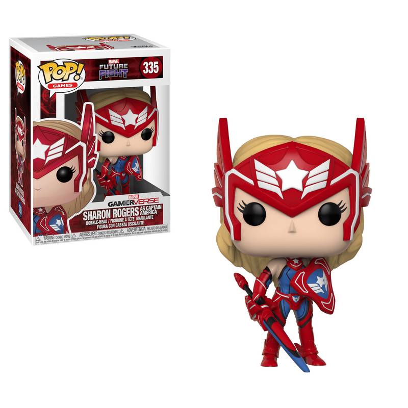 Фігурка Funko Pop Marvel Future Fight - Sharon Rogers Captain America / Фанко Поп Шерон Роджерс