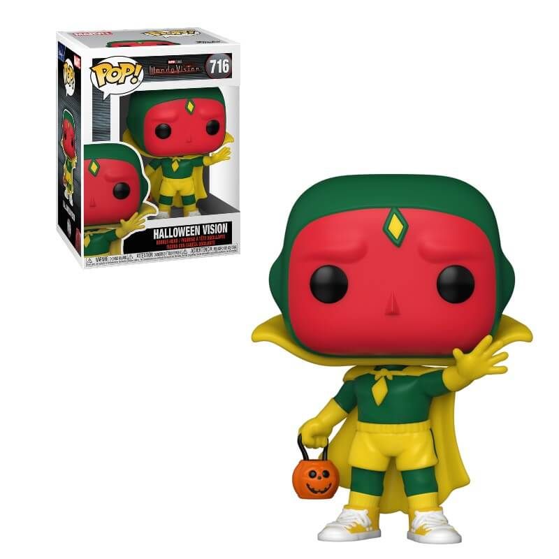 Фигурка Funko Pop WandaVision - Halloween Vision / Фанко Поп ВандаВижен - Вижен