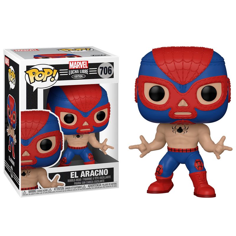 Фигурка Funko Pop Marvel Lucha Libre - El Aracno (Spider-Man) / Фанко Поп Луча Либре