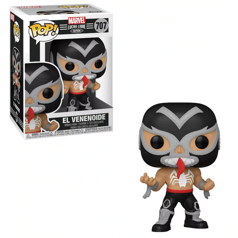 Фигурка Funko Pop Marvel Lucha Libre - El Venenoide (Venom) / Фанко Поп Луча Либре