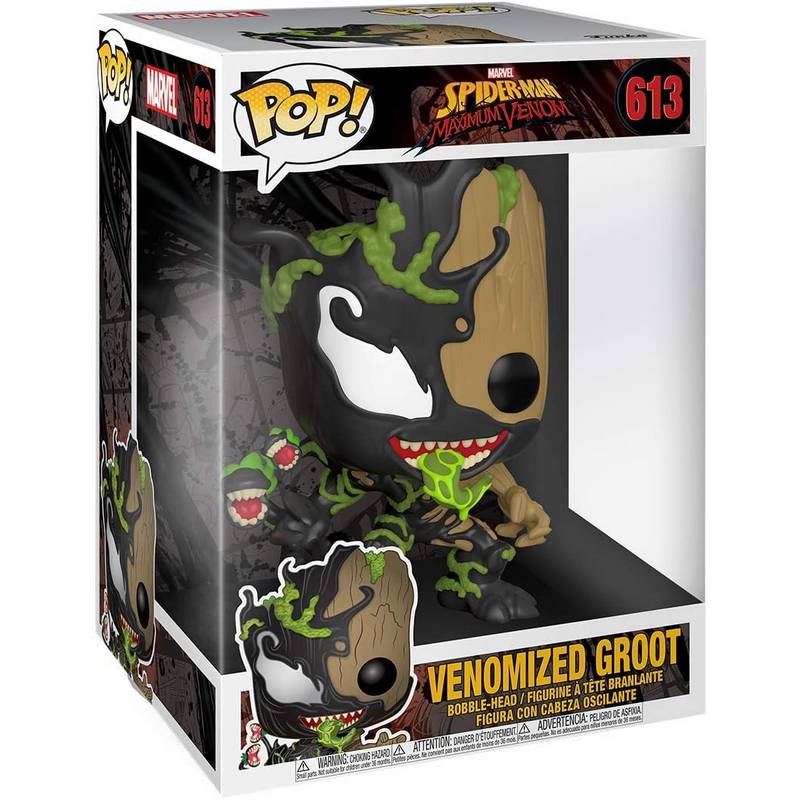 Фігурка Funko Pop Venom SMM - Groot 10" / Фанко Поп Віднем - Грут