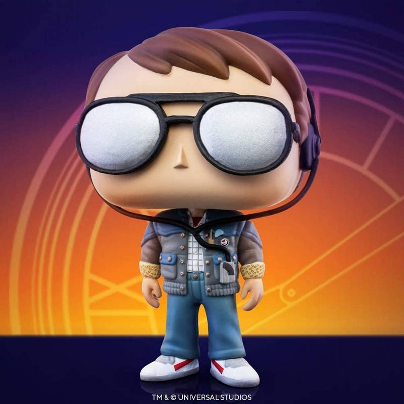 Фигурка Funko Pop Back to the Future - Marty with Glasses / Фанко Поп Назад в будущее - Марти