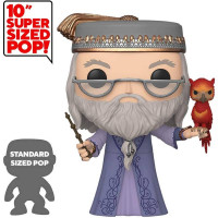 Фигурка Funko Pop Harry Potter - Albus Dumbledore with Fawkes 10" / Фанко Поп Гарри Поттер - Альбус Дамблдор