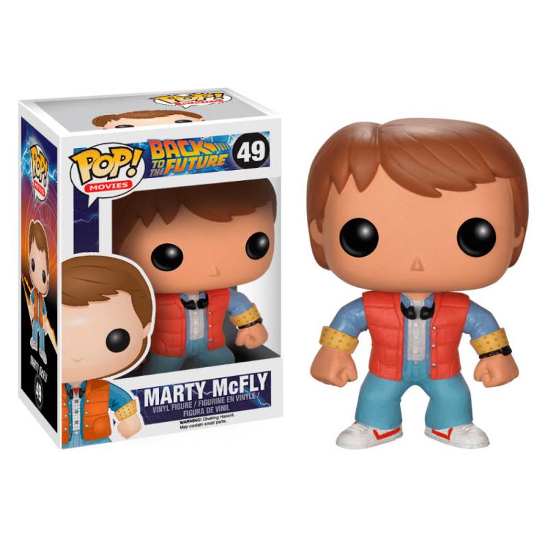 Фигурка Funko Pop Back to the Future 1st - Marty McFly / Фанко Поп Назад в будущее - Марти Макфлай