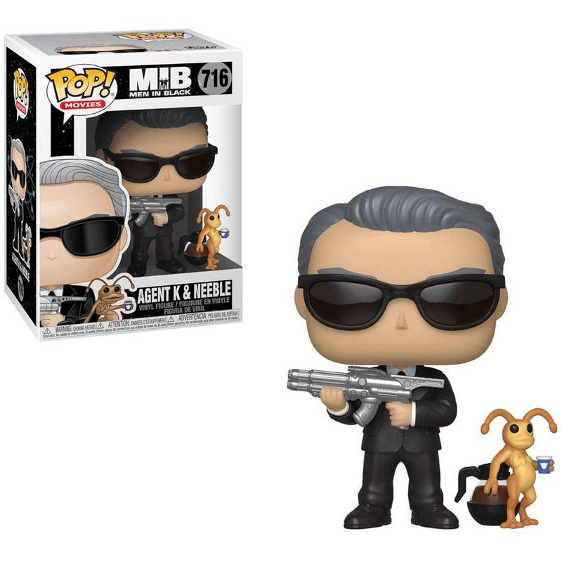 Фігурка Funko Pop Men in Black - Agent K and Neeble / Фанко Поп Люди в чорному - Агент Кей та Черв'як