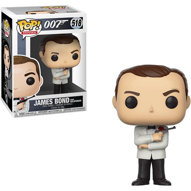 Фігурка Funko Pop James Bond 007 (від Goldfinger) #518 / Фанко Поп Джеймс Бонд 007