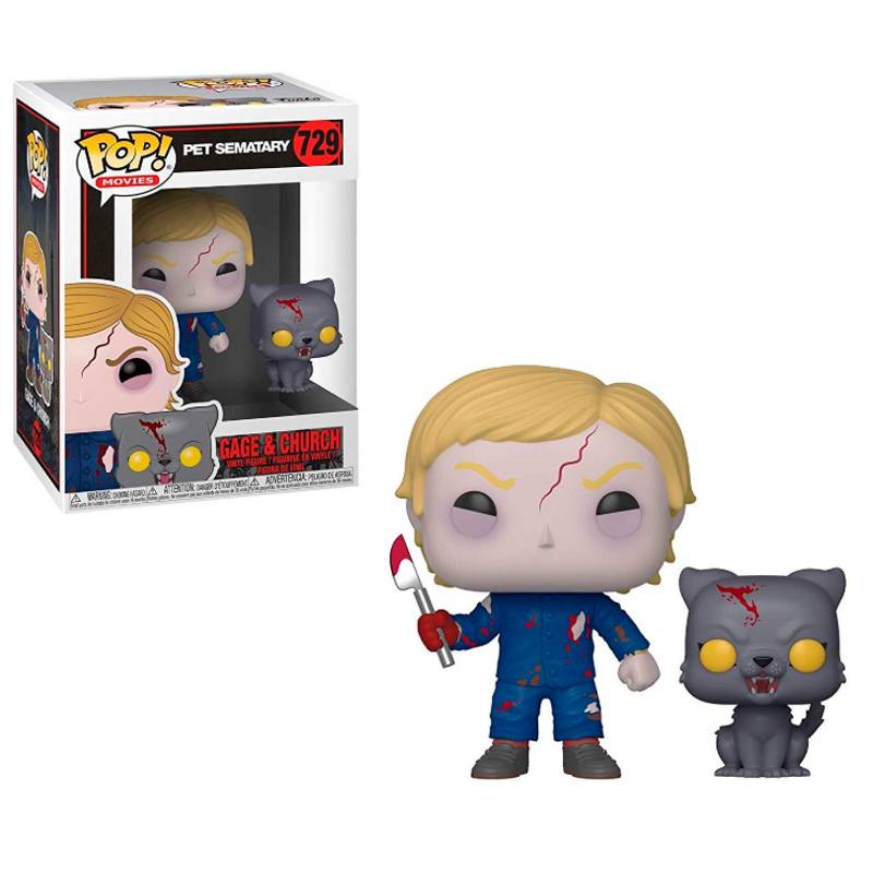 Фігурка Funko Pop Pet Sematary - Gage and Church / Фанко Поп Цвинтар домашніх тварин - Гейдж і Черч