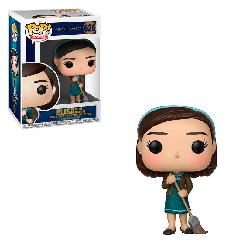 Фигурка Funko Pop Shape of Water - Elisa with Broom / Фанко Поп Форма воды - Элайза
