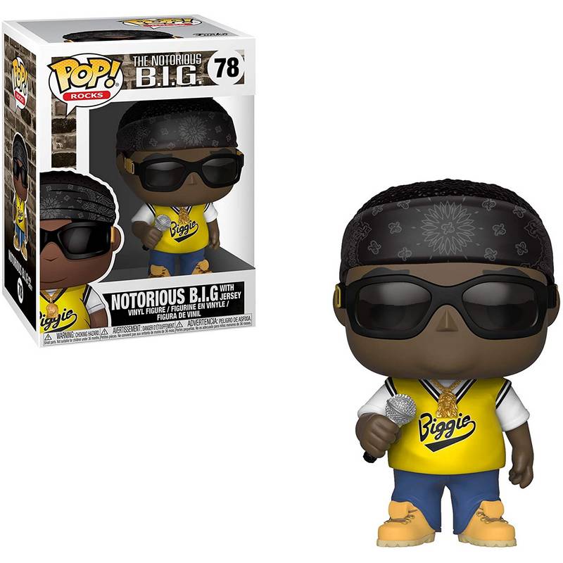 Фігурка Funko Pop Notorious BIG with Jersey / Фанко Поп Ноторіус Біг