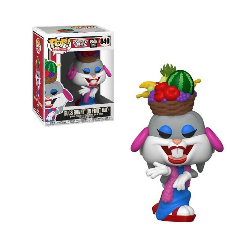 Фігурка Funko Pop Looney Tunes 80 - Bugs Bunny (in Fruit Hat) / Фанко Поп Луні Тюнс - Багз Банні