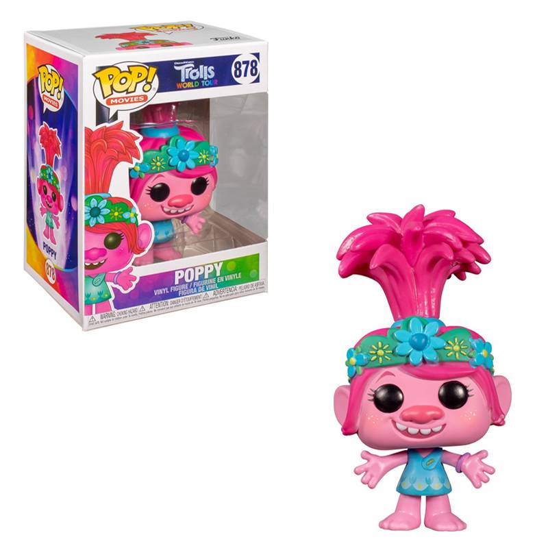 Фигурка Funko Pop Trolls World Tour - Poppy / Фанко Поп Тролли Мировой тур