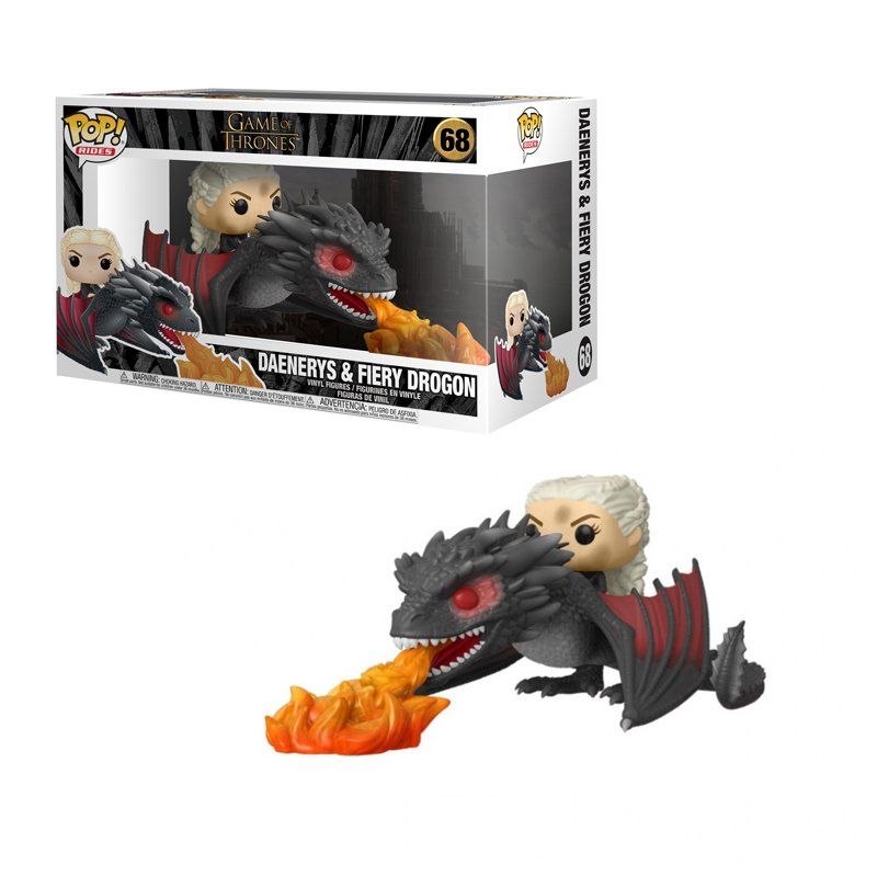 Фигурка Funko Pop Game of Thrones - Daenerys and Fiery Drogon / Фанко Поп Игра престолов - Дейенерис и Дрогон