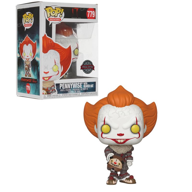 Фигурка Funko Pop It 2 - Pennywise with Beaver Hat / Фанко Поп Оно - Пеннивайз