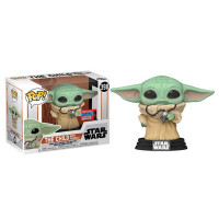 Фигурка Funko Pop Star Wars Mandalorian - The Child with Pendant / Фанко Поп Звёздные войны Мандалорец - Бэйби (Йода)